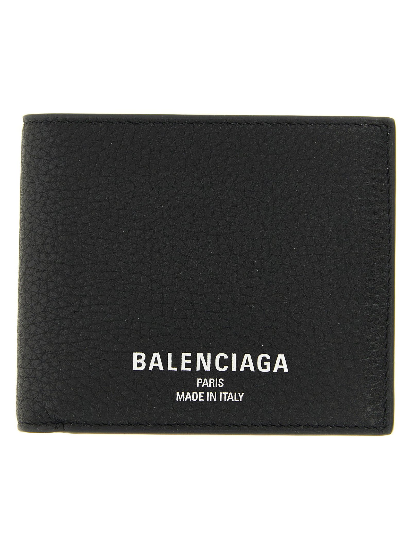 Balenciaga Calf Leather Bifold Wallet — Black by Balenciaga