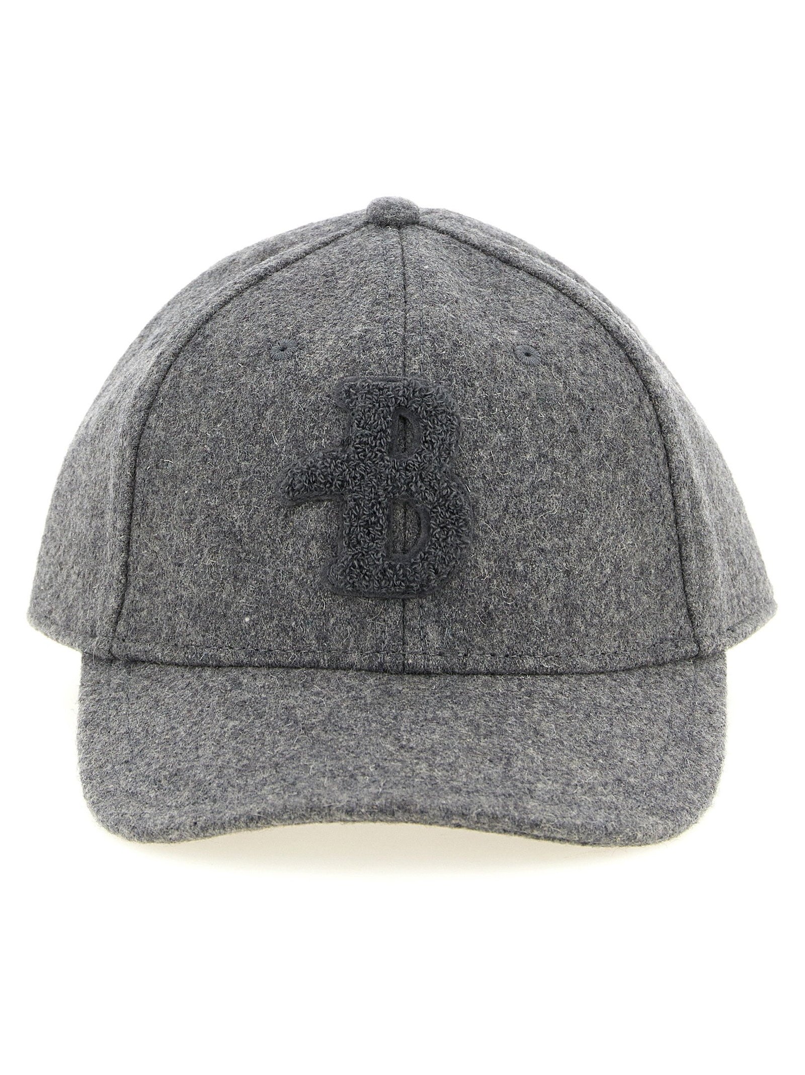 Ballantyne Monogram Patch Baseball Cap — grey by Ballantyne