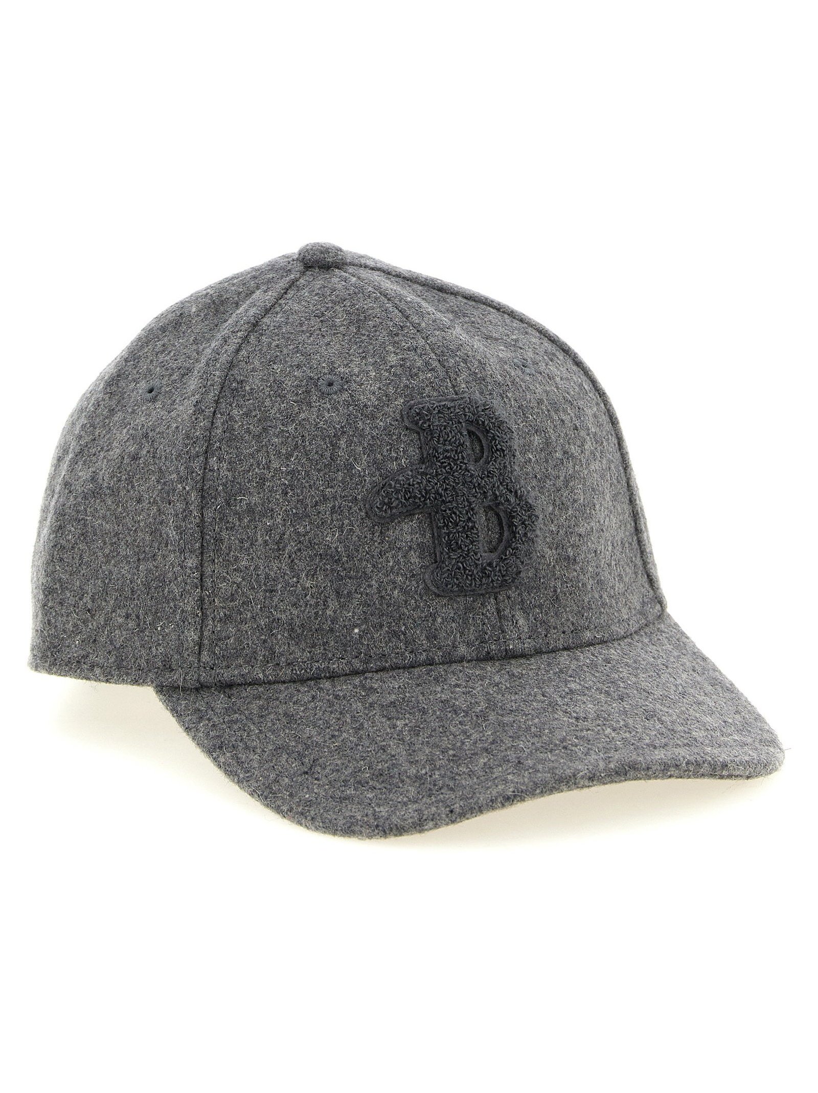 Ballantyne Monogram Patch Baseball Cap — grey, view 2