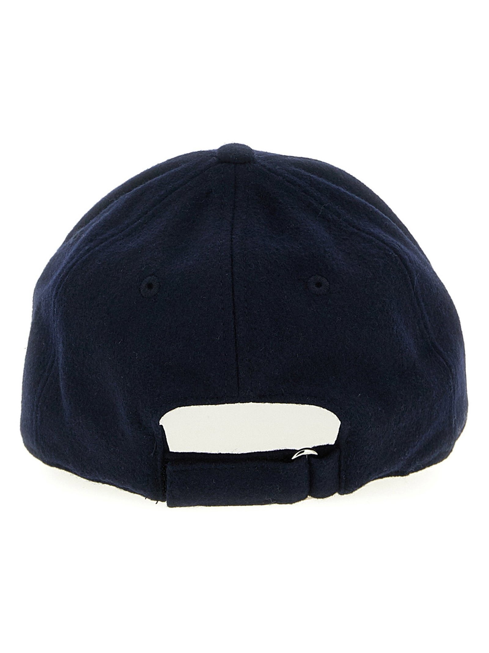 Ballantyne Terry Logo Baseball Cap — Navy, view 3