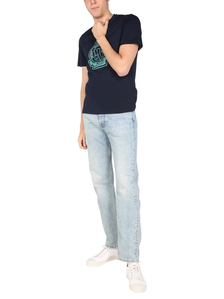 Ballantyne Heritage T-Shirt — Blue, view 3