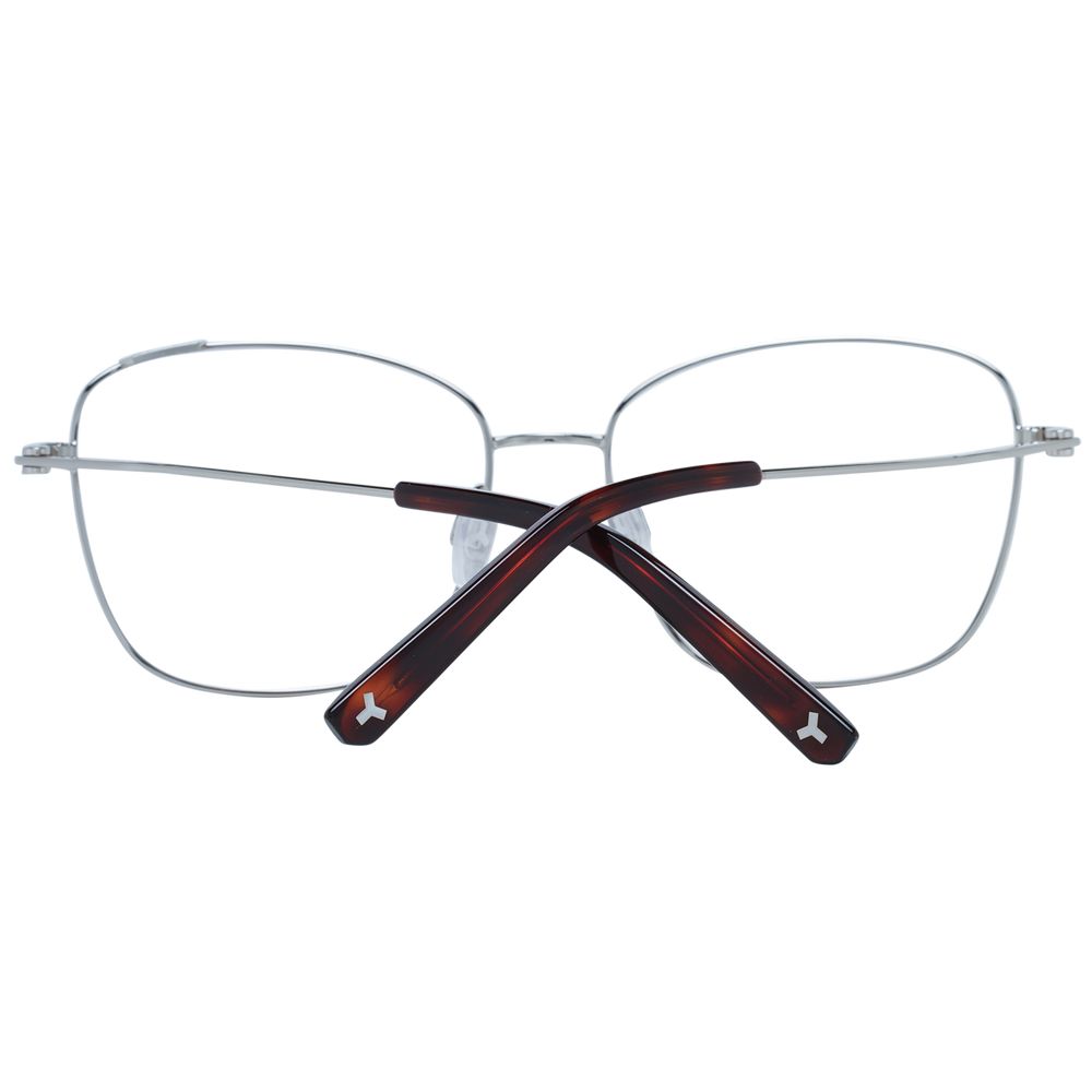 Bally BA-1046893-FBB-166 Square Metal Eyeglasses — Burgundy, view 3