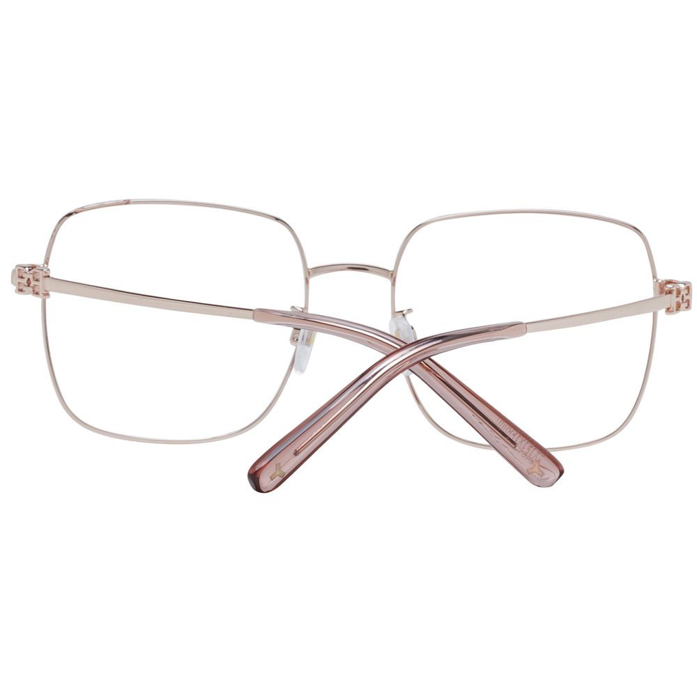 Bally BA-1049211-FBB-167 Metal Square Frame Eyeglasses — Rose gold, view 3