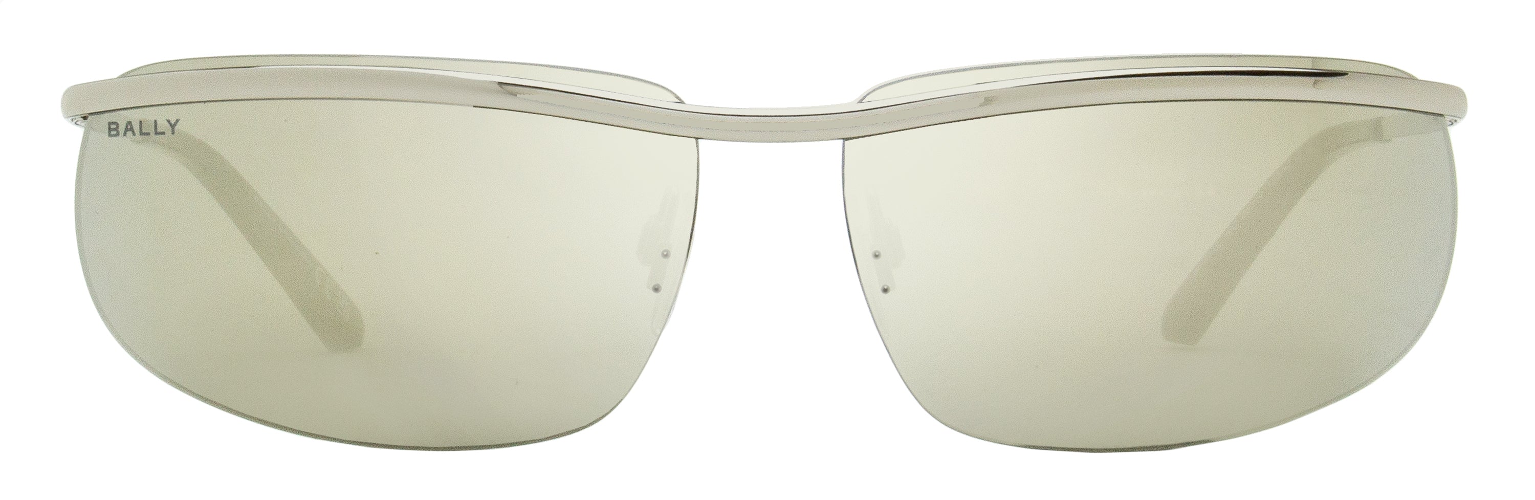 Bally BY0111 Rimless Sunglasses — Palladium, view 2