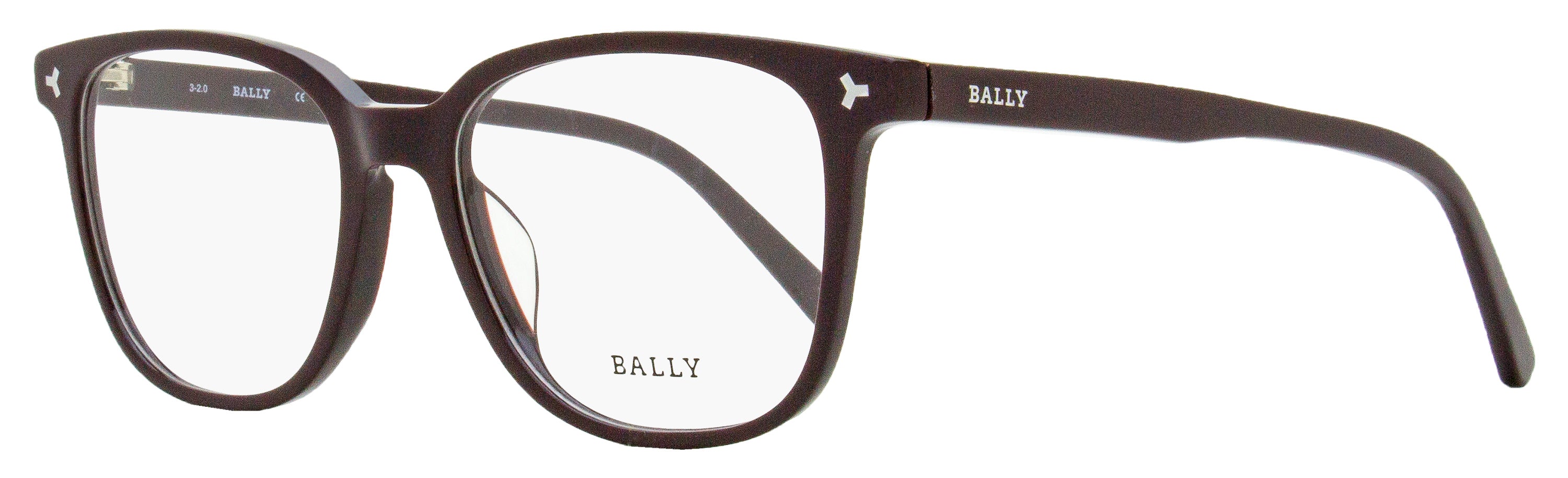 Bally BY5033H Eyeglasses — Dark Brown by Bally