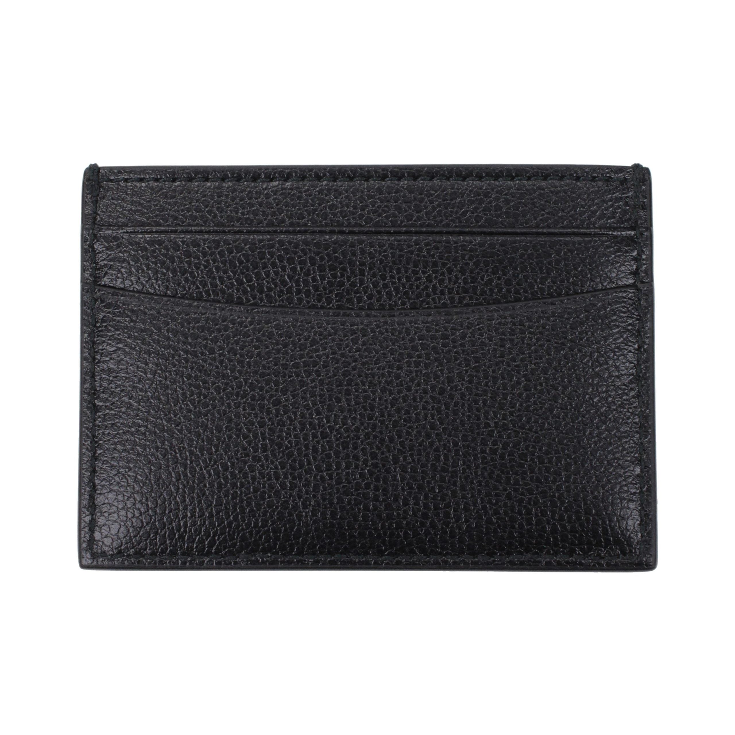 Bally Leather Card Case — Black, view 2
