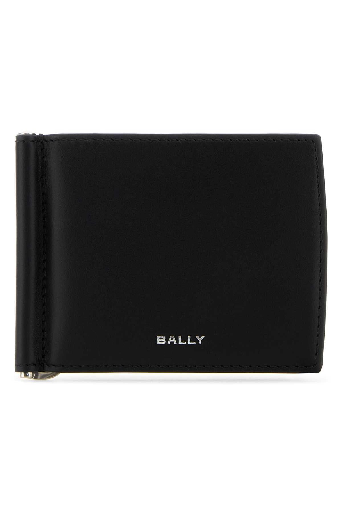 Bally Clip Card Case — Black by Bally