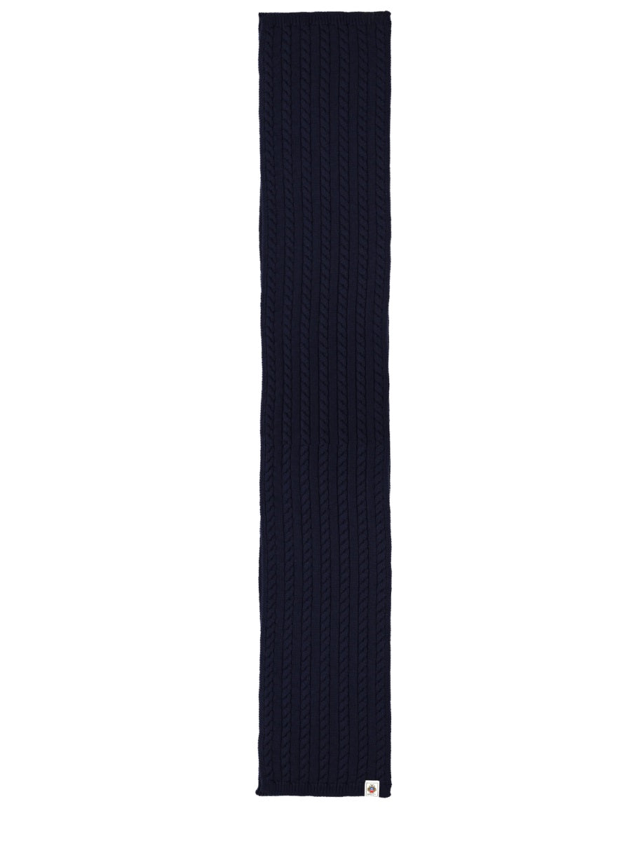 Bally Merino Wool Scarf — Blue by Bally