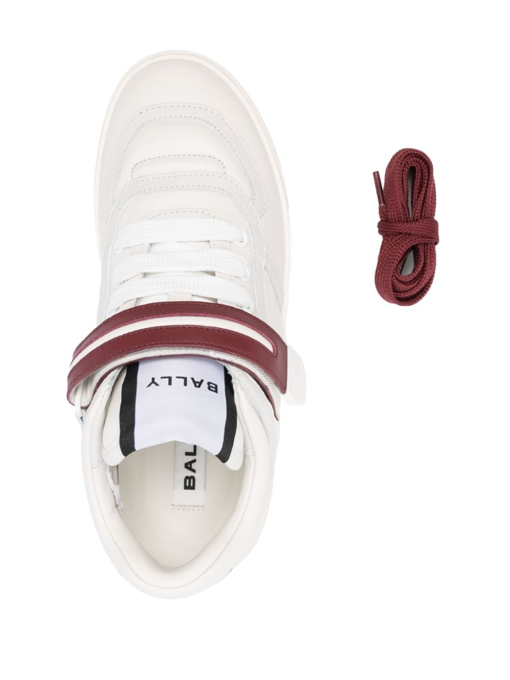 Bally Raise Royce Sneaker — White, view 4