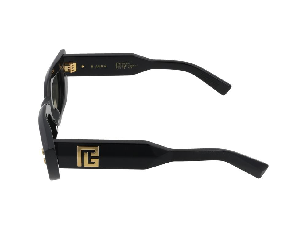 Balmain B-AURA Sunglasses — Black, view 3