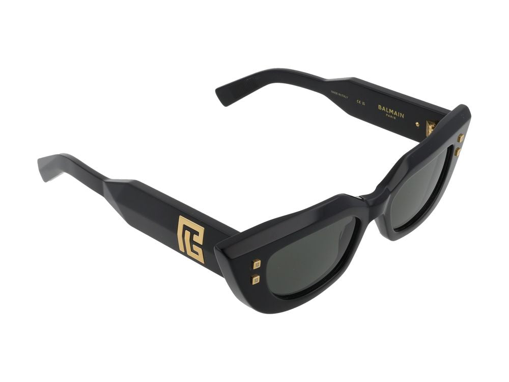Balmain B-AURA Sunglasses — Black, view 4