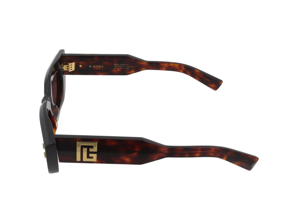 Balmain B-AURA Sunglasses — Tortoiseshell, view 3