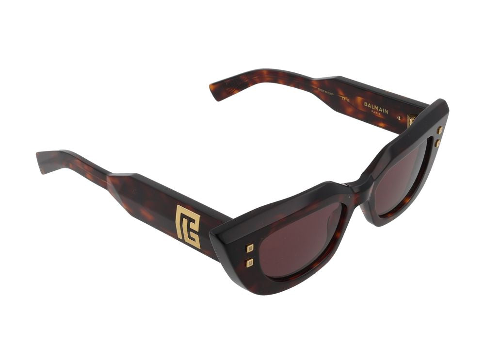 Balmain B-AURA Sunglasses — Tortoiseshell, view 4