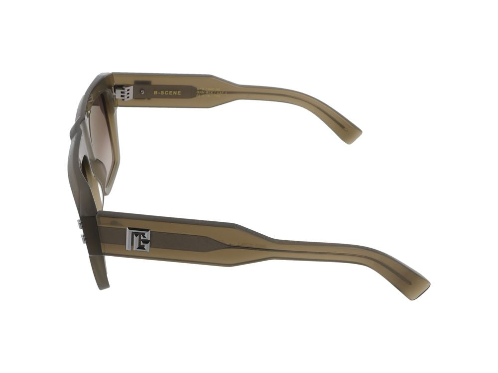 Balmain B-SCENE Sunglasses — Green, view 3