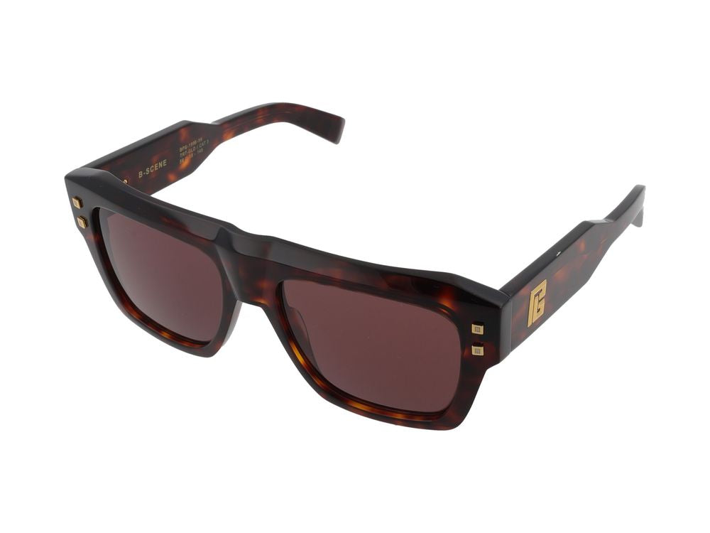 Balmain B-SCENE Sunglasses — Tortoiseshell, view 2