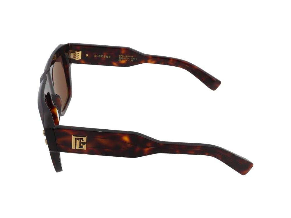 Balmain B-SCENE Sunglasses — Tortoiseshell, view 3