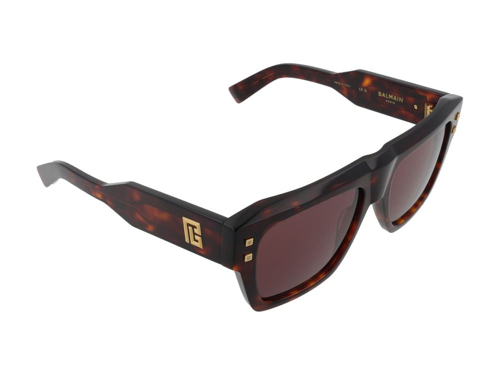 Balmain B-SCENE Sunglasses — Tortoiseshell, view 4