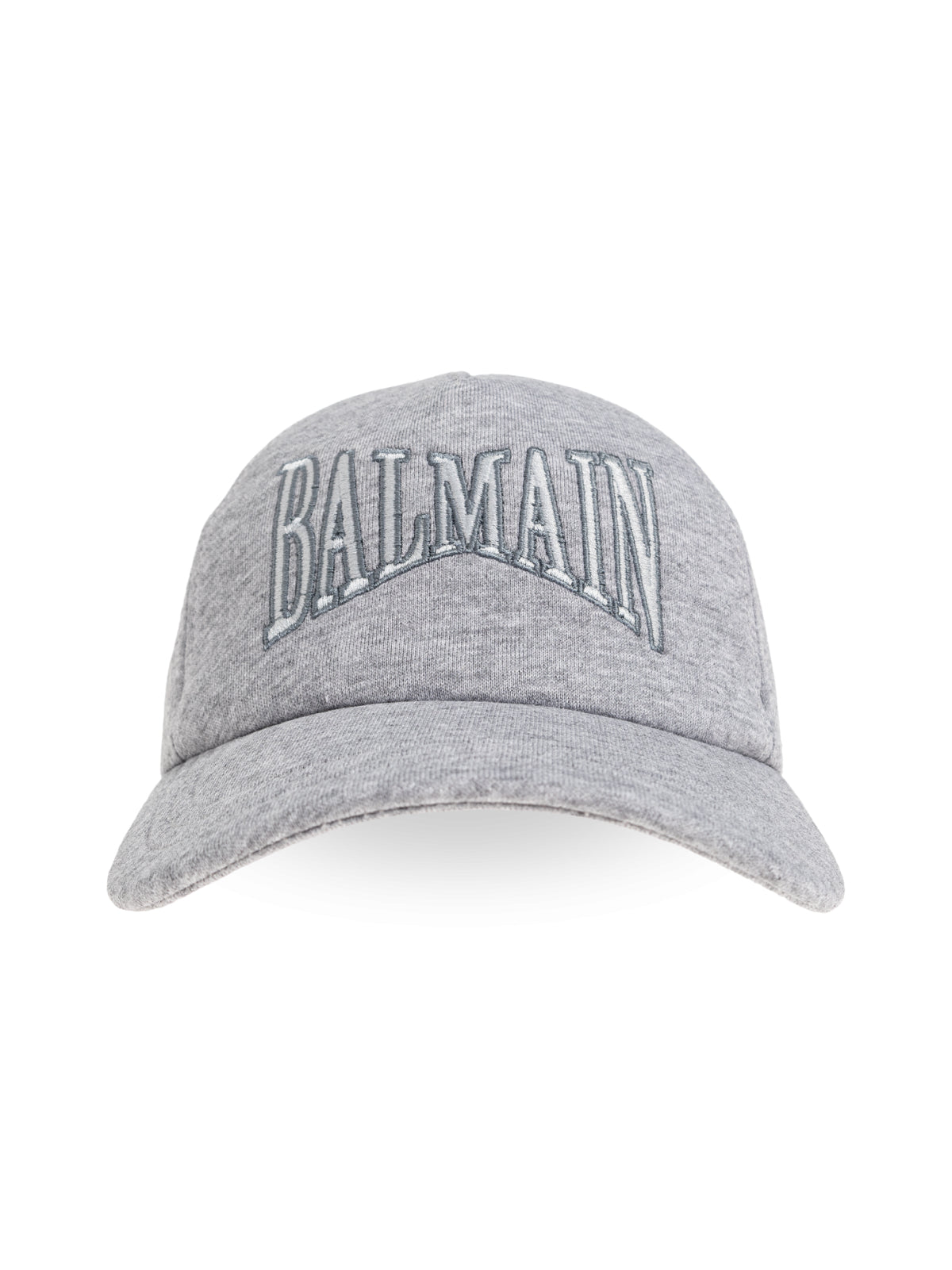 Balmain GH1XA561JI909UB Embroidered Logo Baseball Cap — Gray, view 4