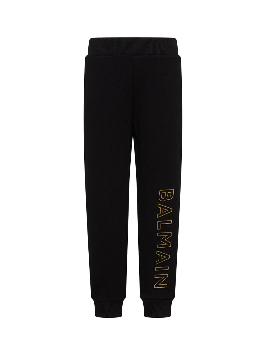 Balmain Cotton Joggers — Black by Balmain