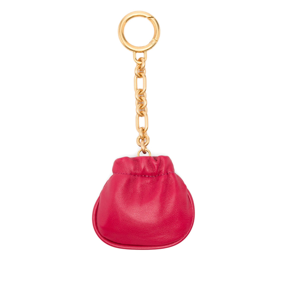 Balmain Lnah Keychain Pouch — Red, view 3