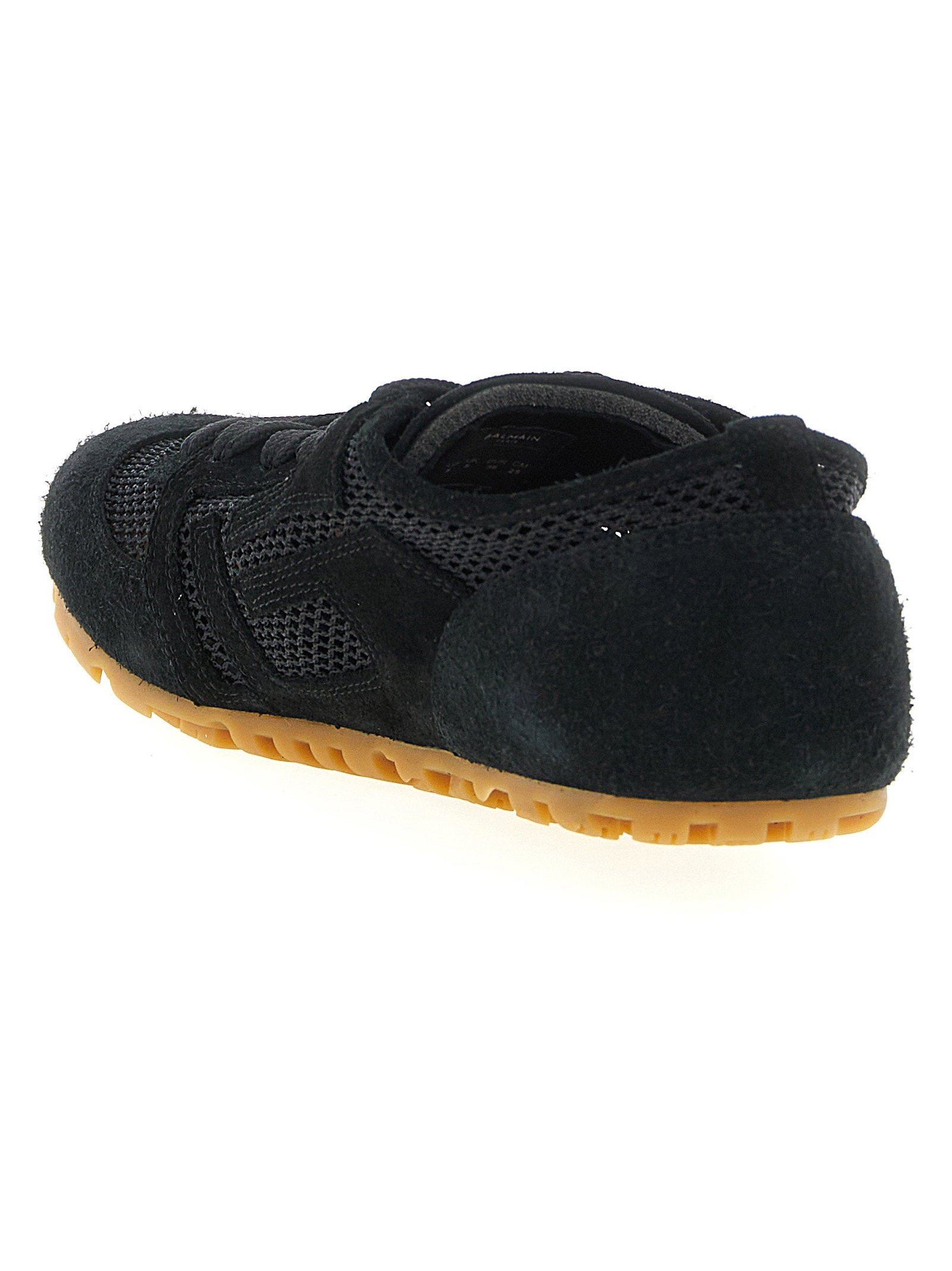 Balmain Racer 45 Sneaker — Black, view 3