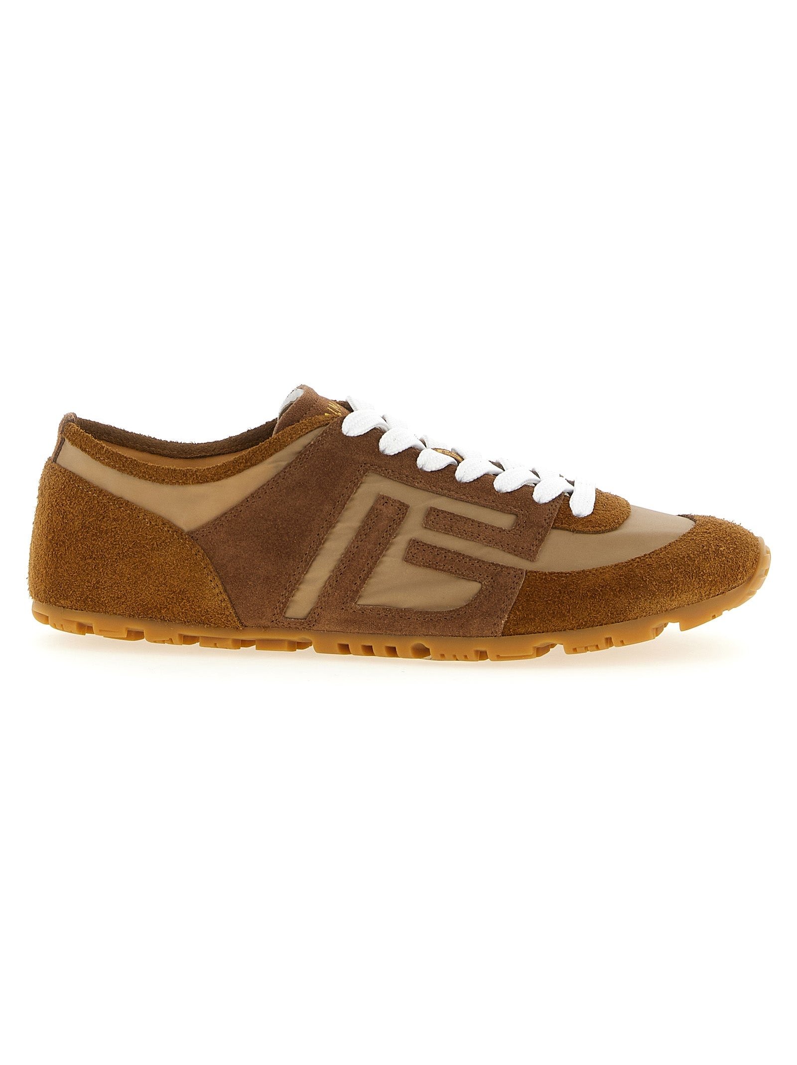 Balmain Racer Sneakers — Brown by Balmain