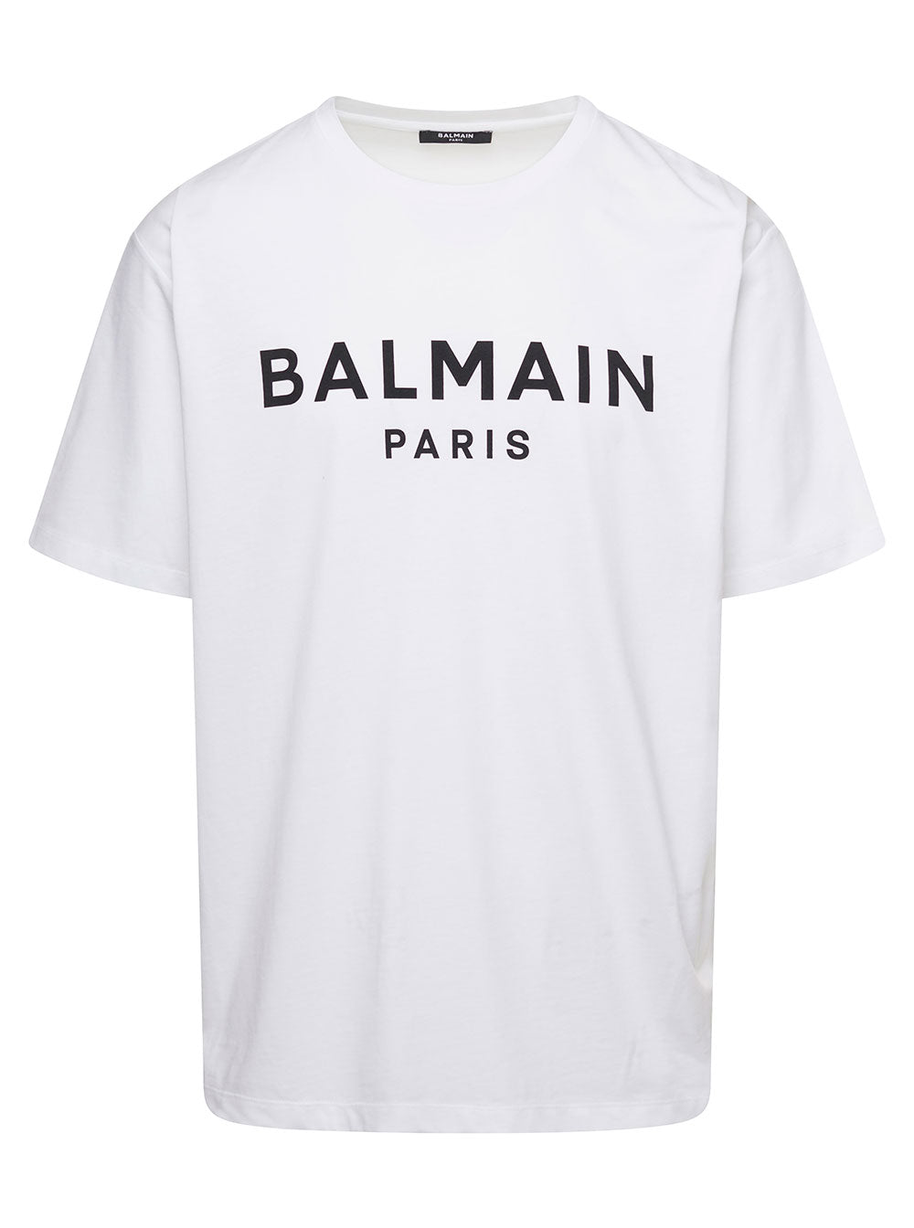 Balmain Logo Print T-Shirt — White by Balmain