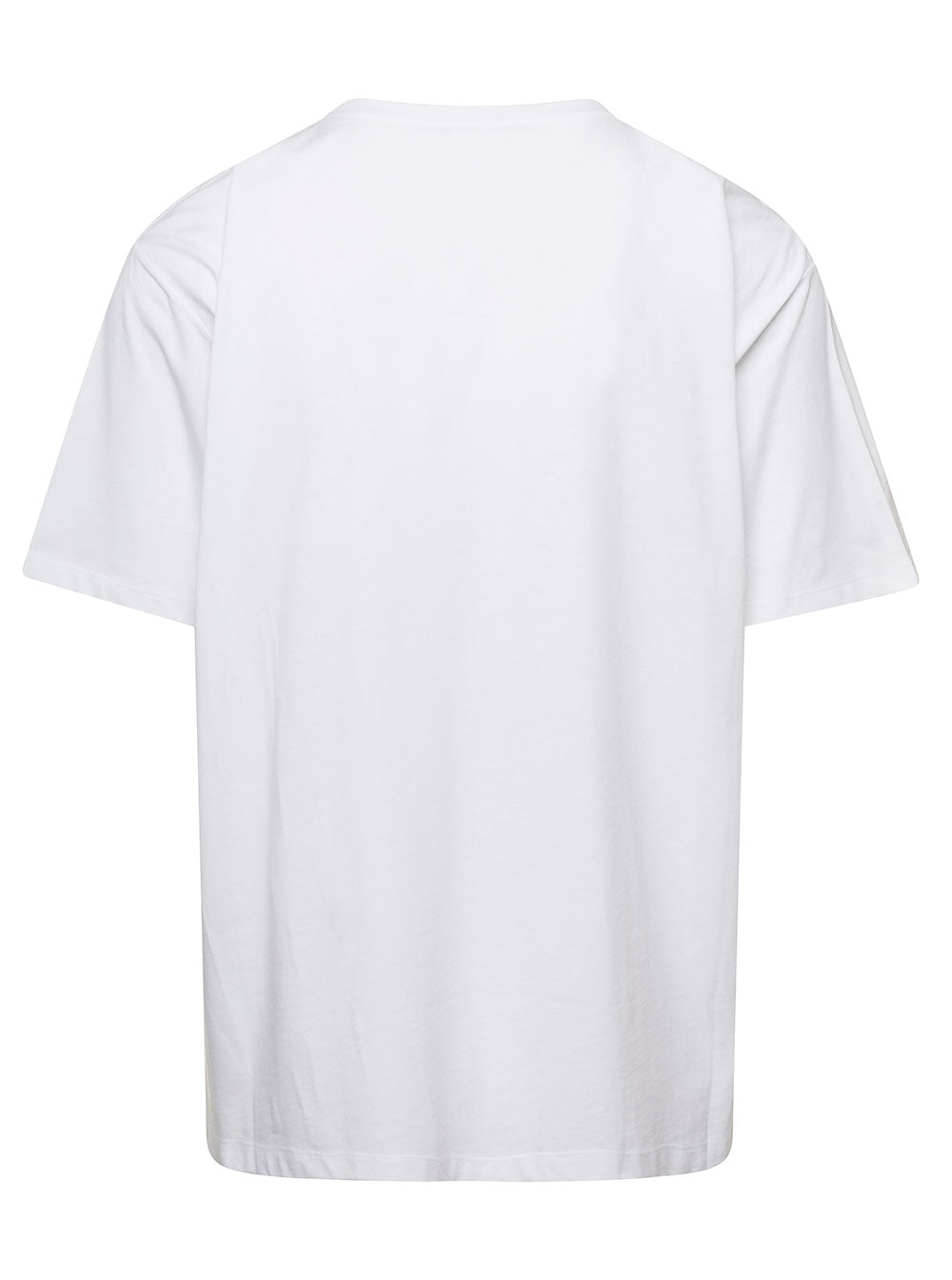 Balmain Logo Print T-Shirt — White, view 2