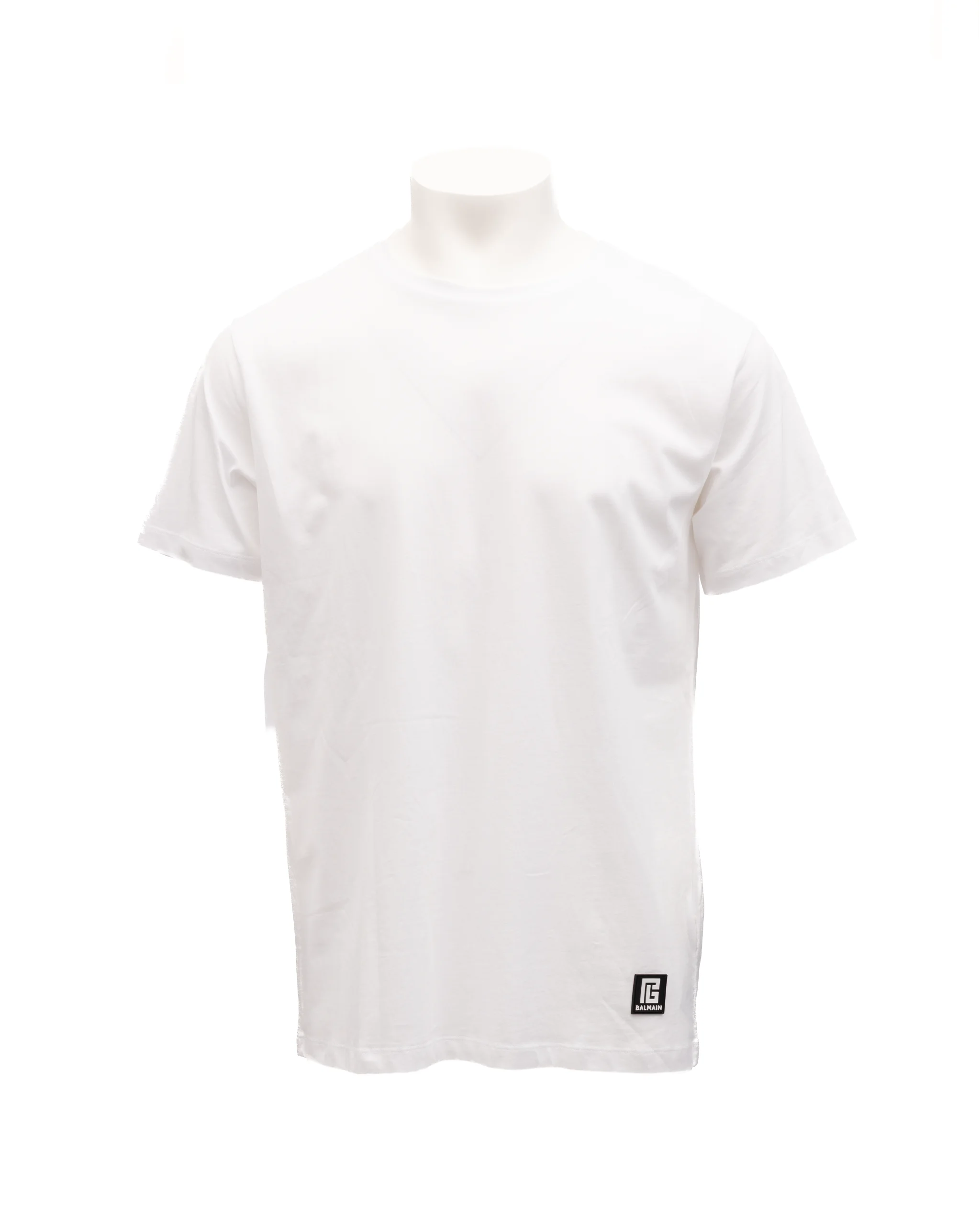 Balmain Cotton T-Shirt — White by Balmain