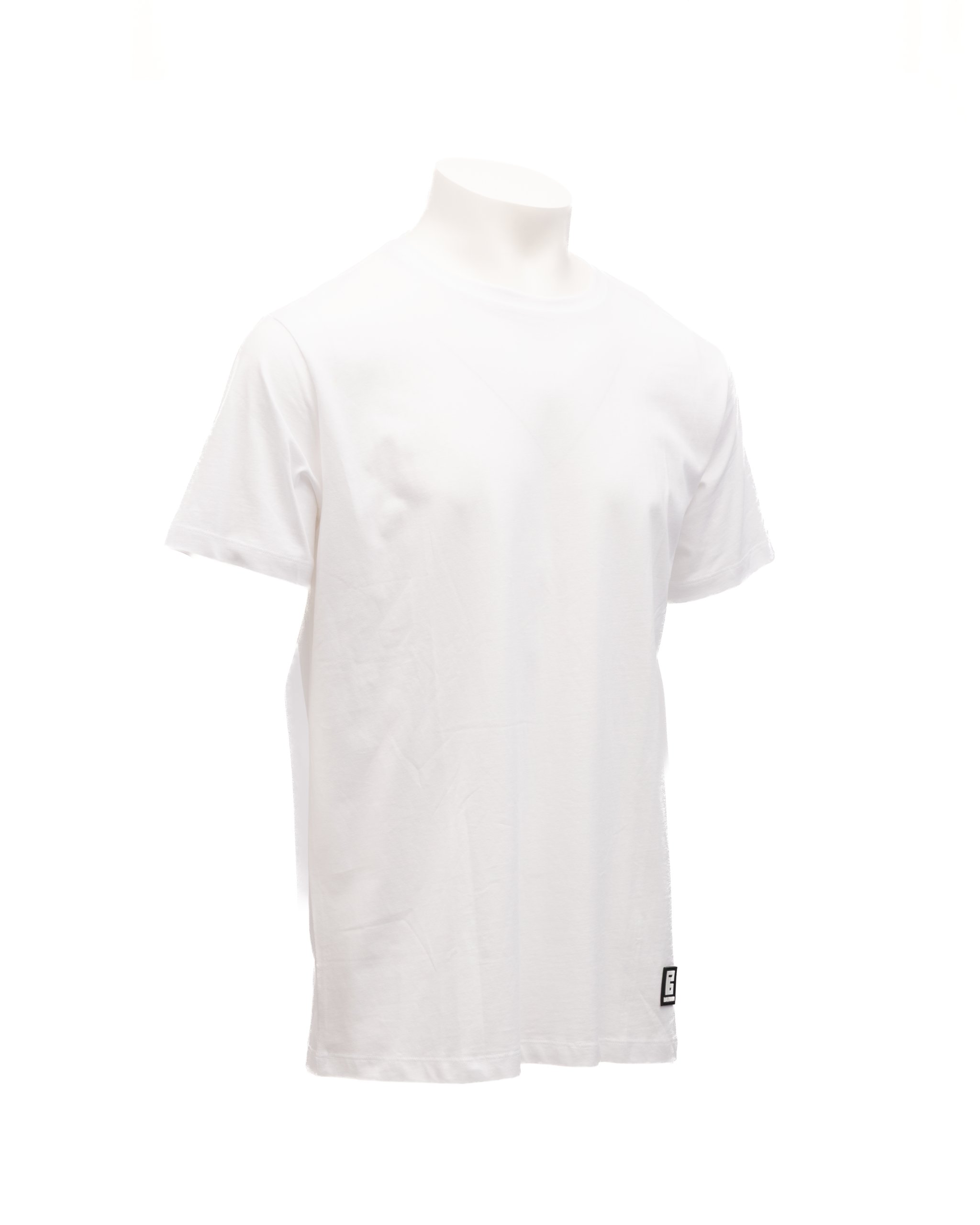 Balmain Cotton T-Shirt — White, view 2