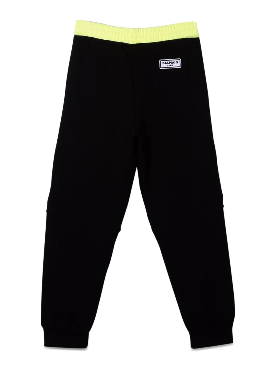 Balmain Pure Cotton Trousers — Black, view 2