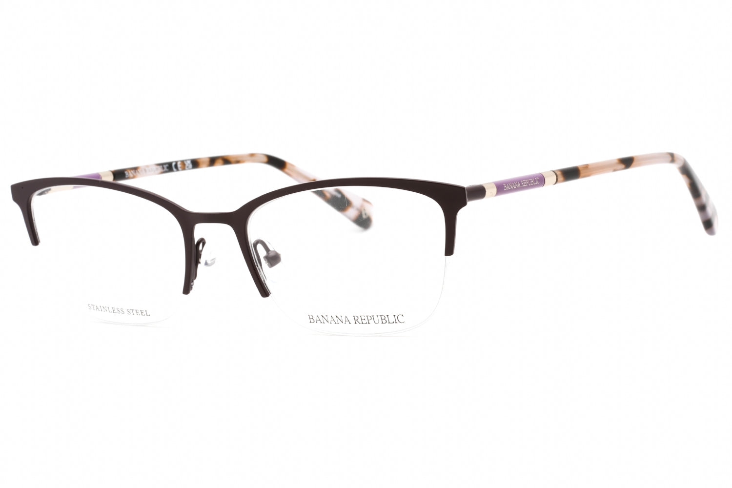 Banana Republic BR224 Eyeglasses — Burgundy by Banana Republic