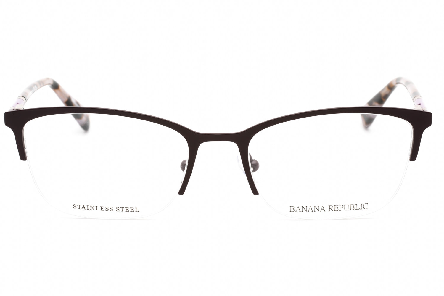 Banana Republic BR224 Eyeglasses — Burgundy, view 2