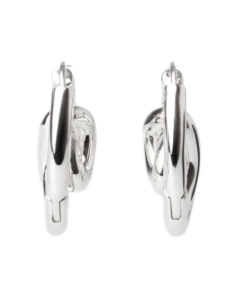 Bar Jewellery Earrings — Silver, view 2