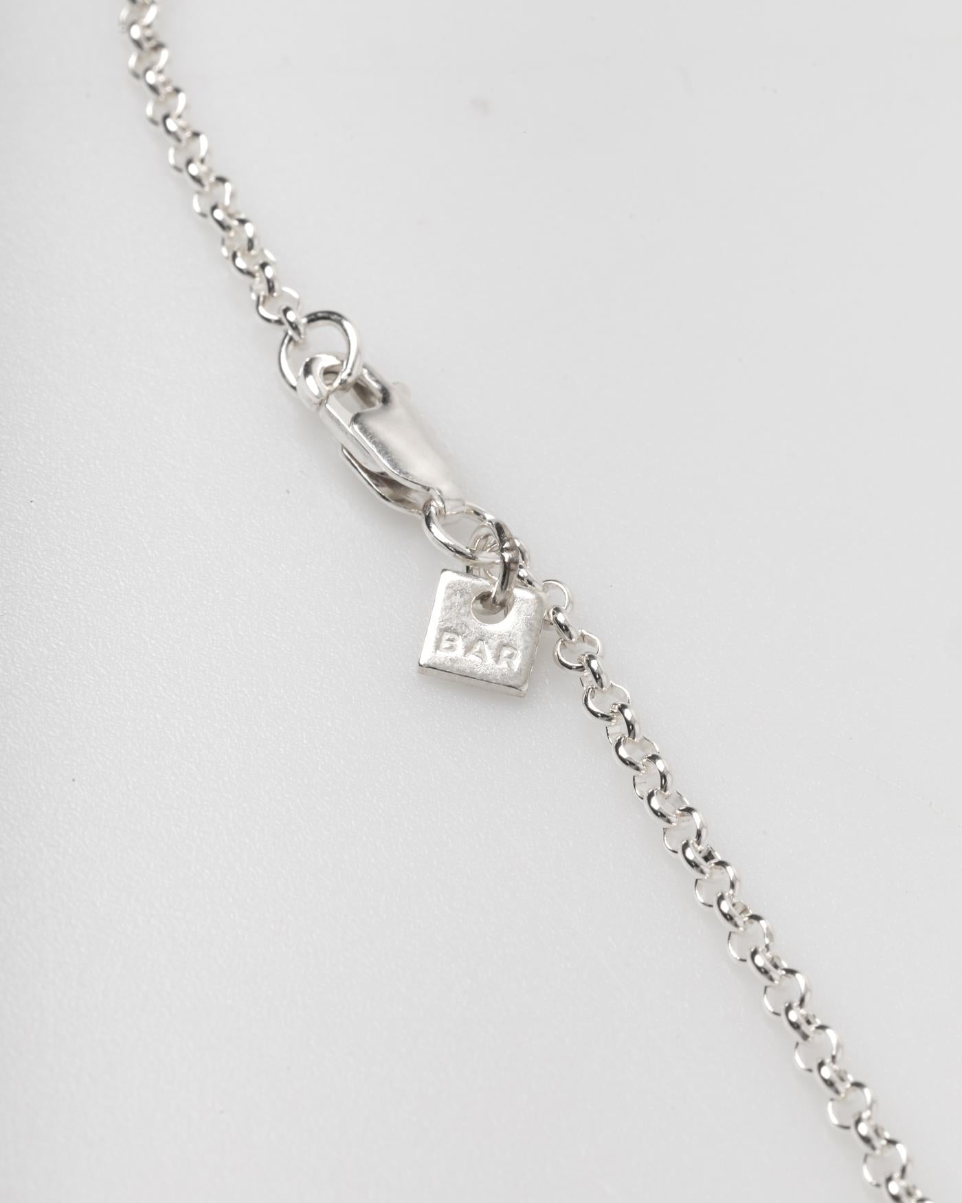 Bar Jewellery Necklace — Silver, view 3