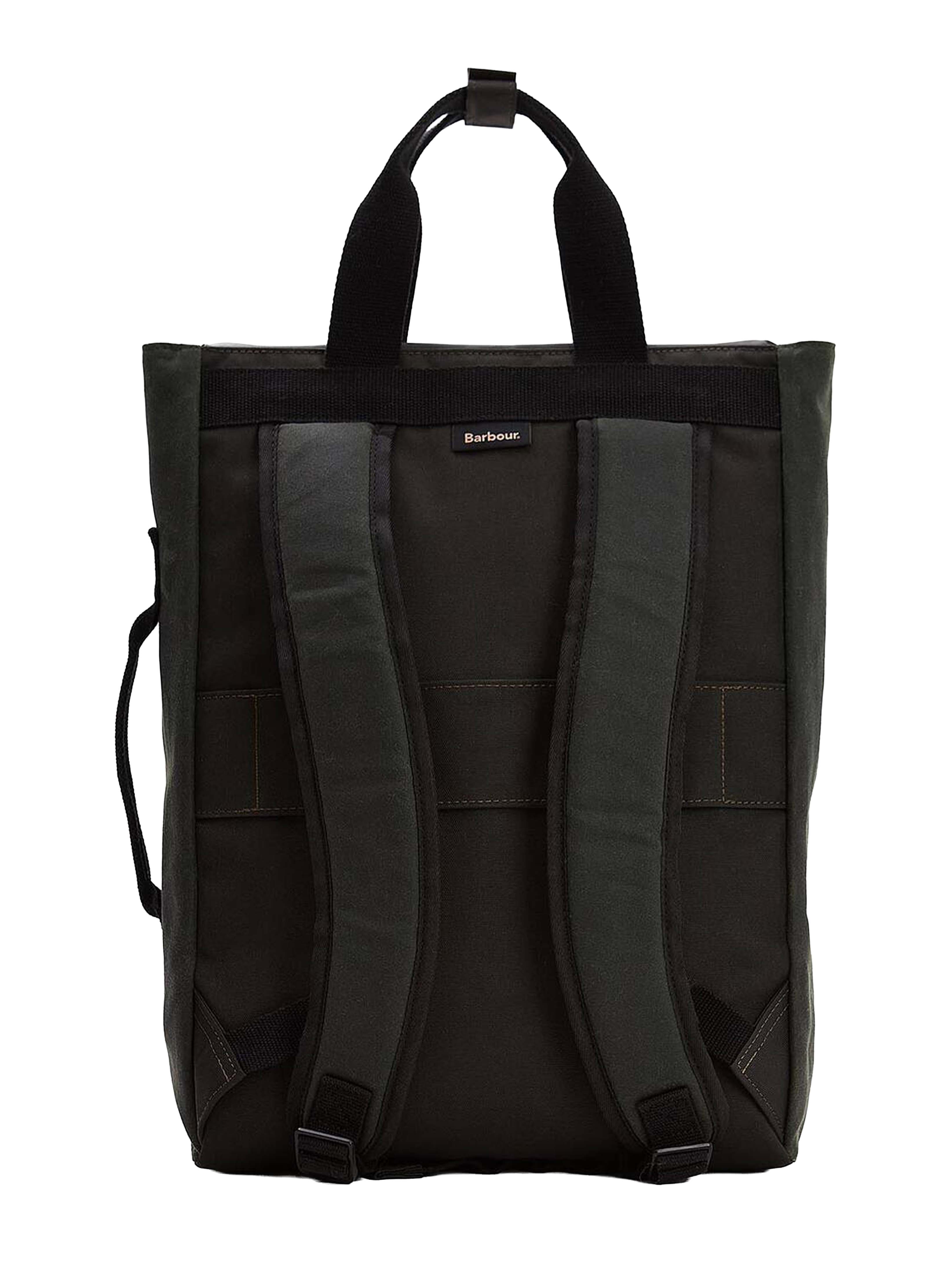 Barbour Field Backpack — Green, view 3
