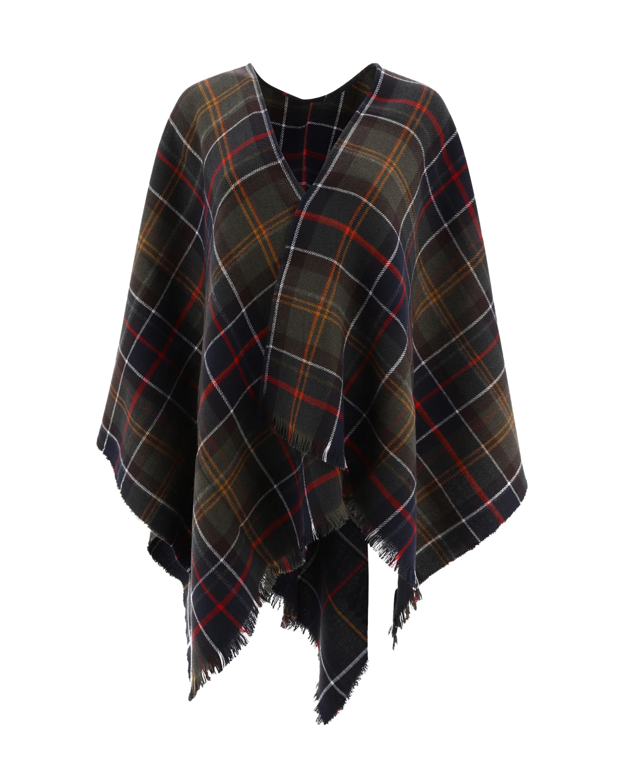 Barbour Montieth Serape Cape — Black by Barbour
