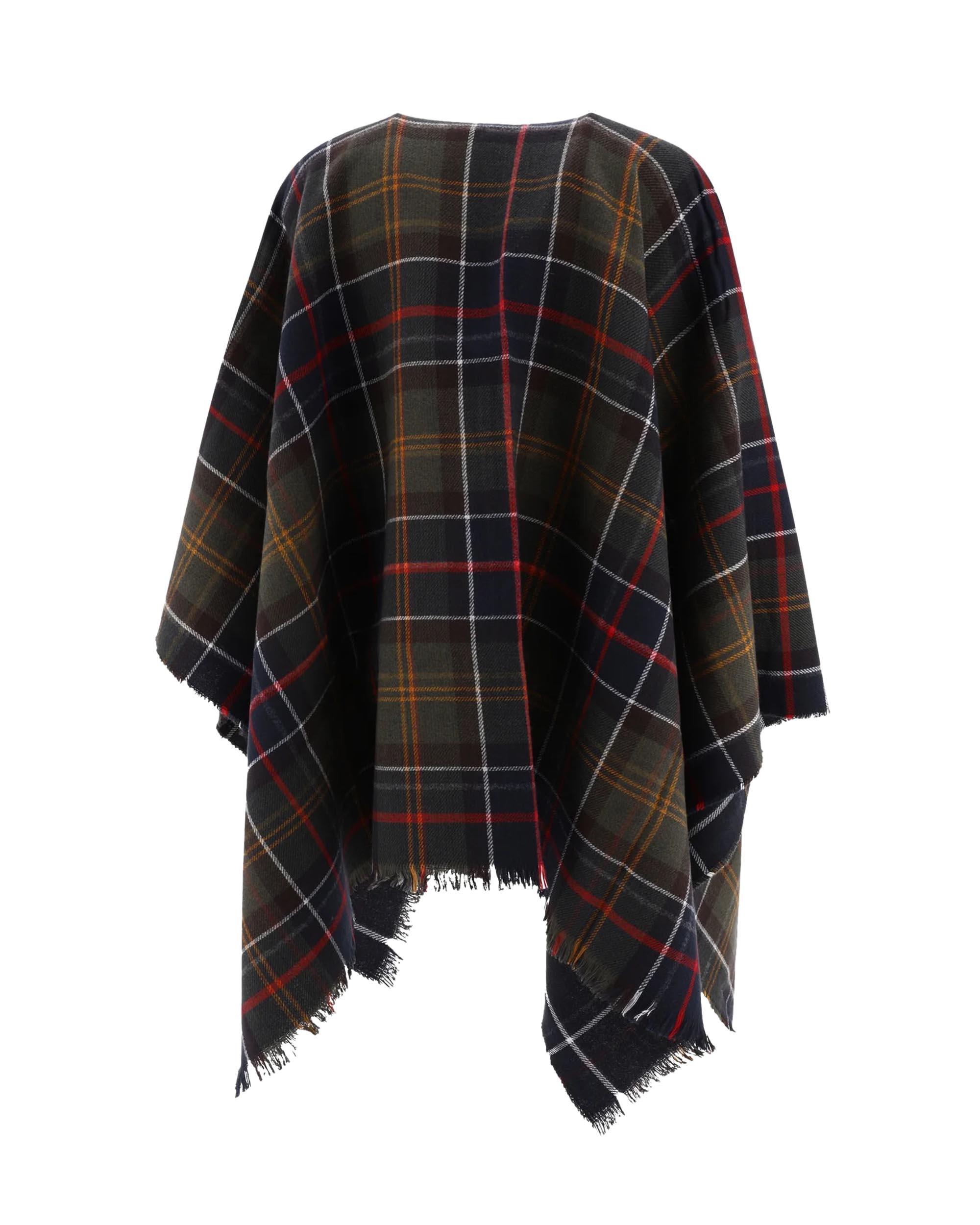 Barbour Montieth Serape Cape — Black, view 2