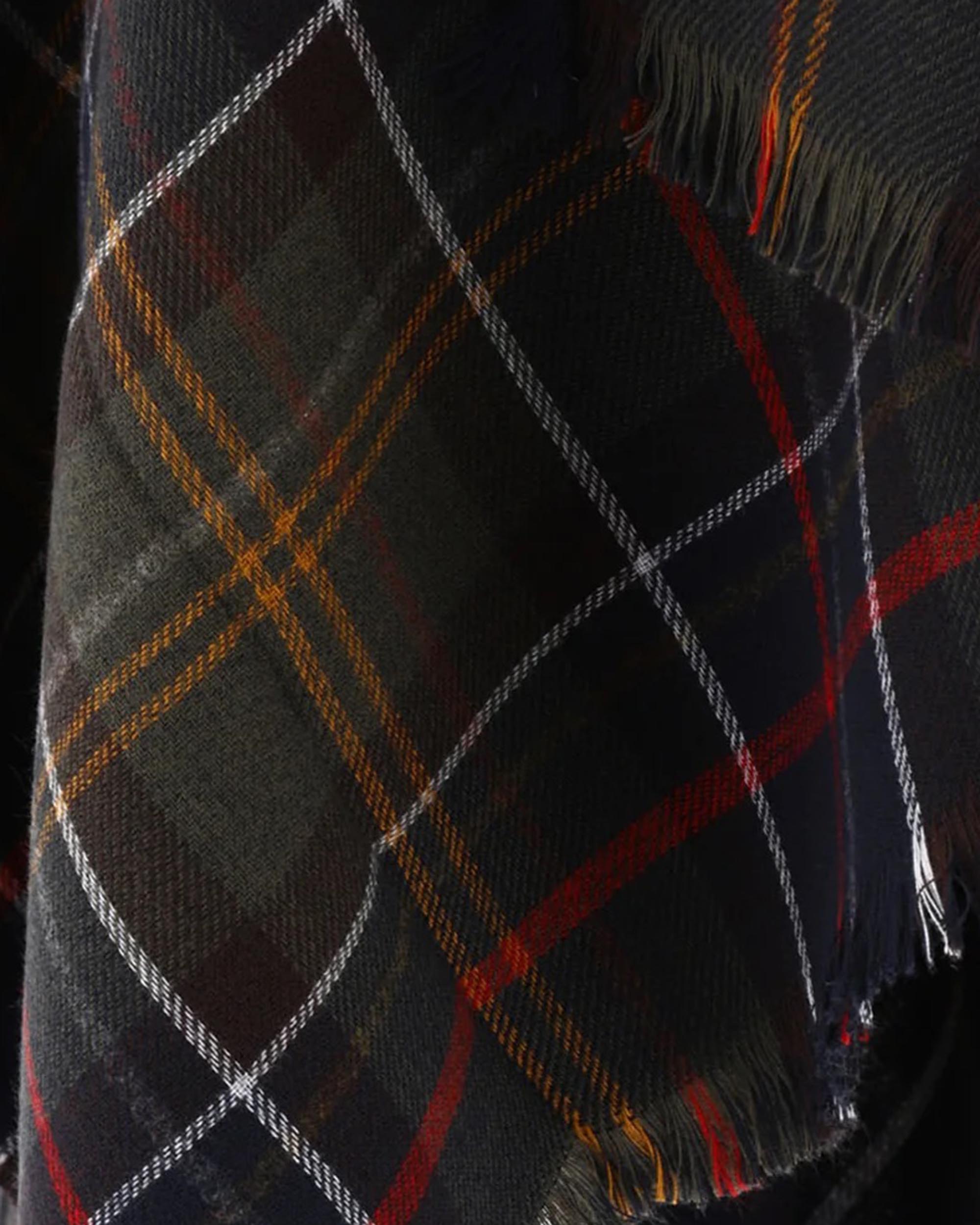 Barbour Montieth Serape Cape — Black, view 3