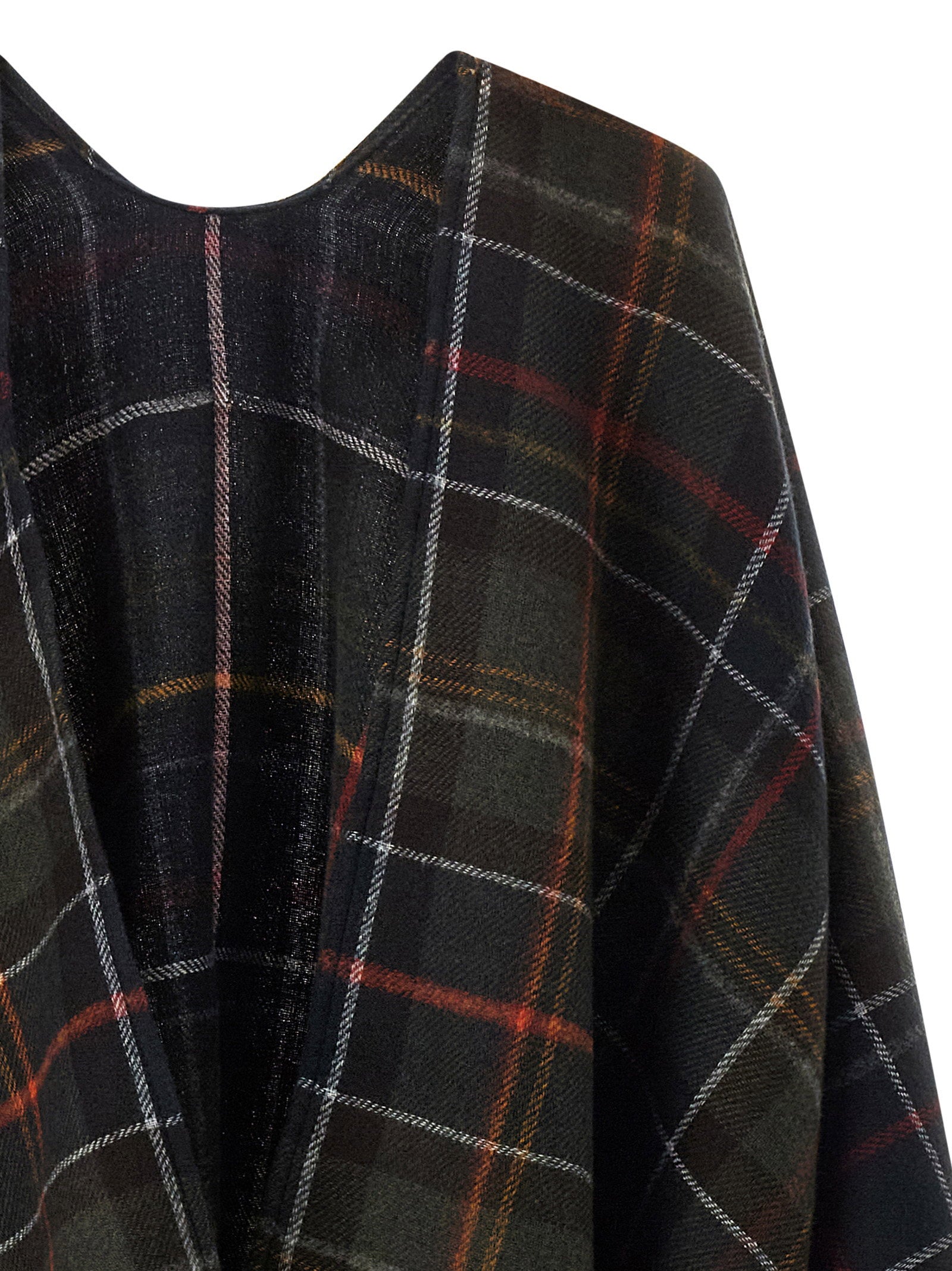 Barbour Montieth Serape Cape — Navy, view 3