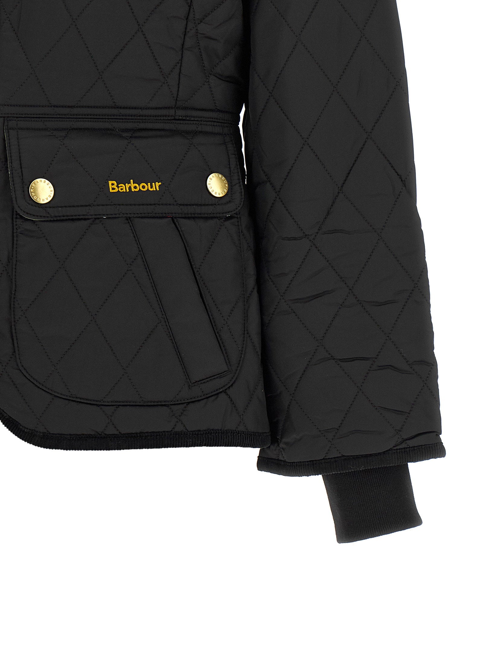 Barbour Beadnell Jacket — Black, view 4