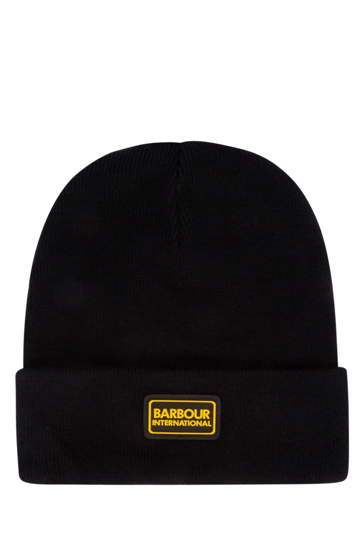 Barbour Kids BOYS Ribbed Knit Beanie — Black by Barbour Kids