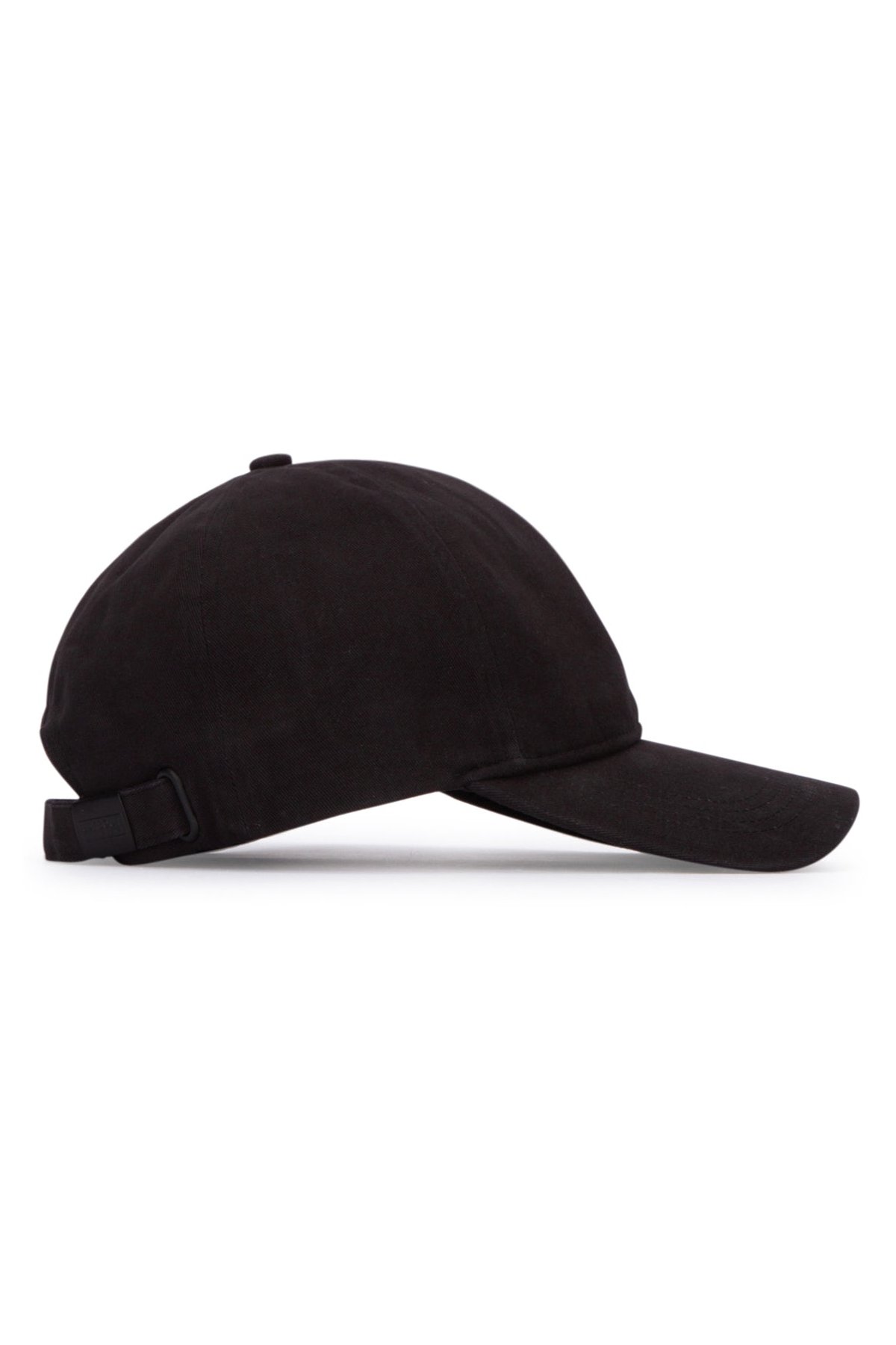 Barbour Kids Hat Logo-Embroidered Baseball Cap — Black, view 2