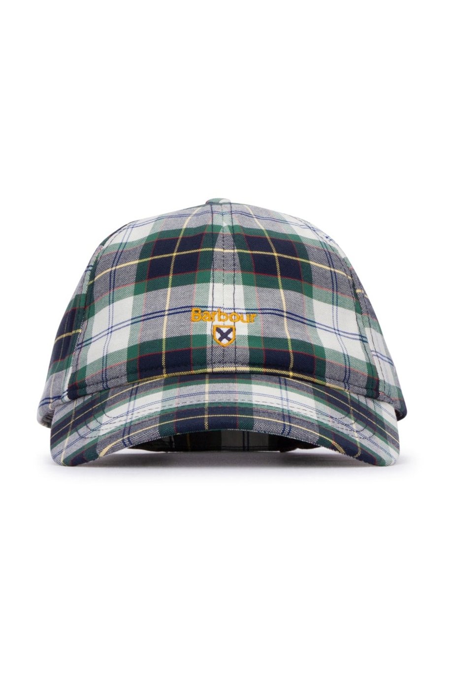 Barbour Kids Hat Tartan Cotton Baseball Cap — Navy by Barbour Kids
