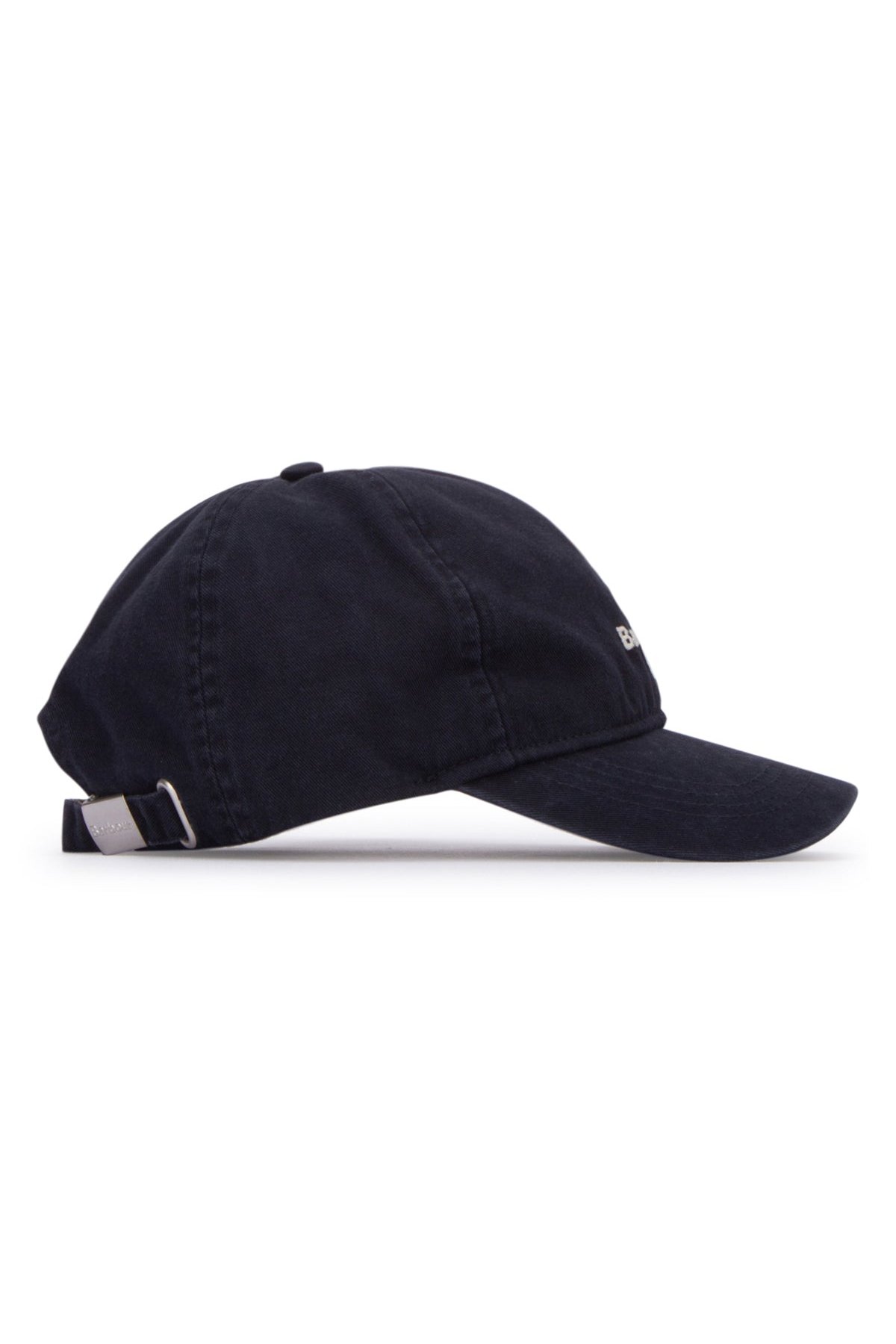 Barbour Kids Hat Logo-Embroidered Baseball Cap — Navy, view 2