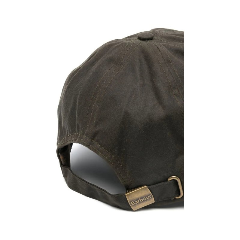 Barbour MHA0005 Cotton Baseball Cap — Green, view 2