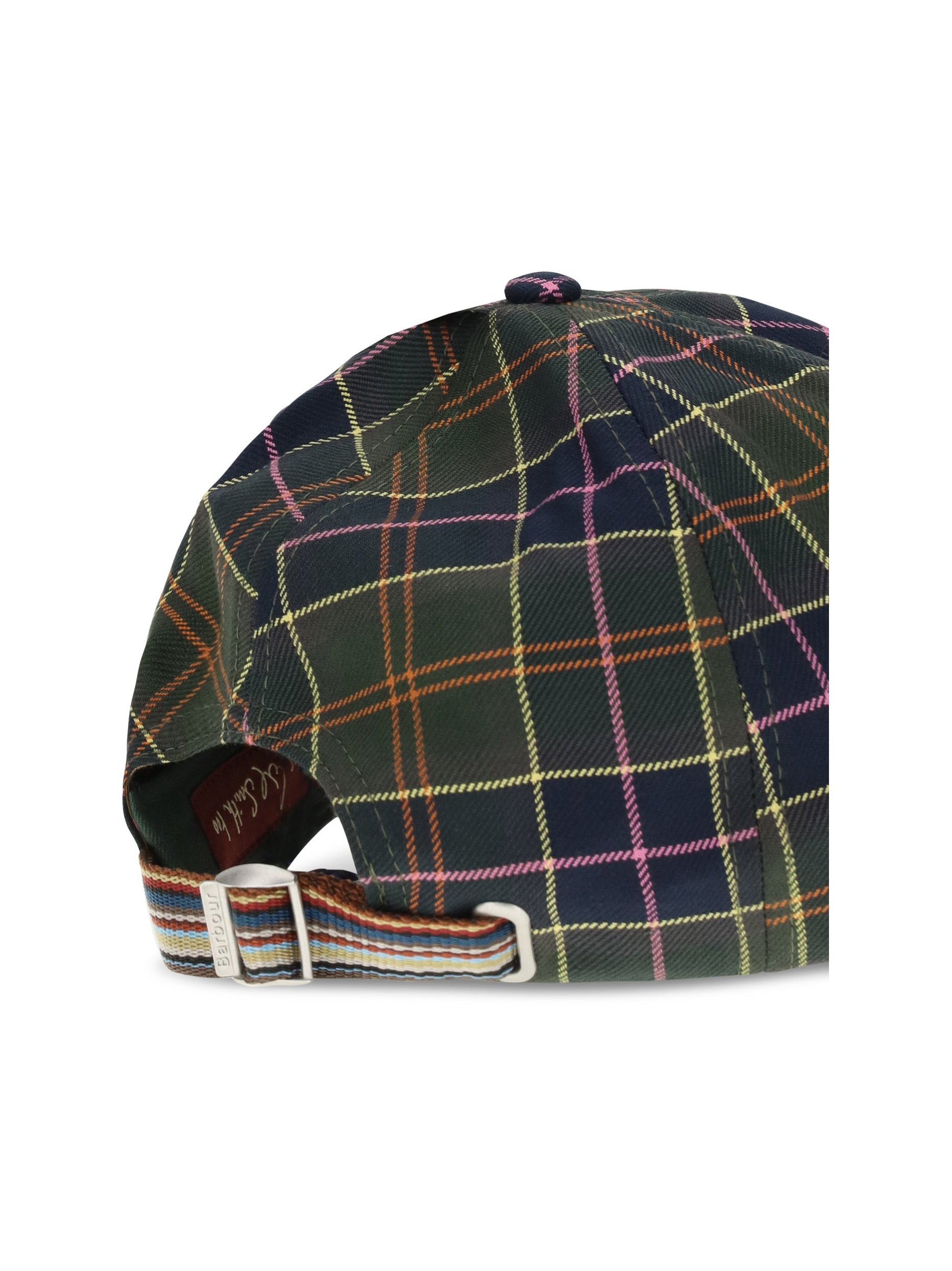 Barbour MHA0995 Tartan Baseball Cap — Multicolor, view 3