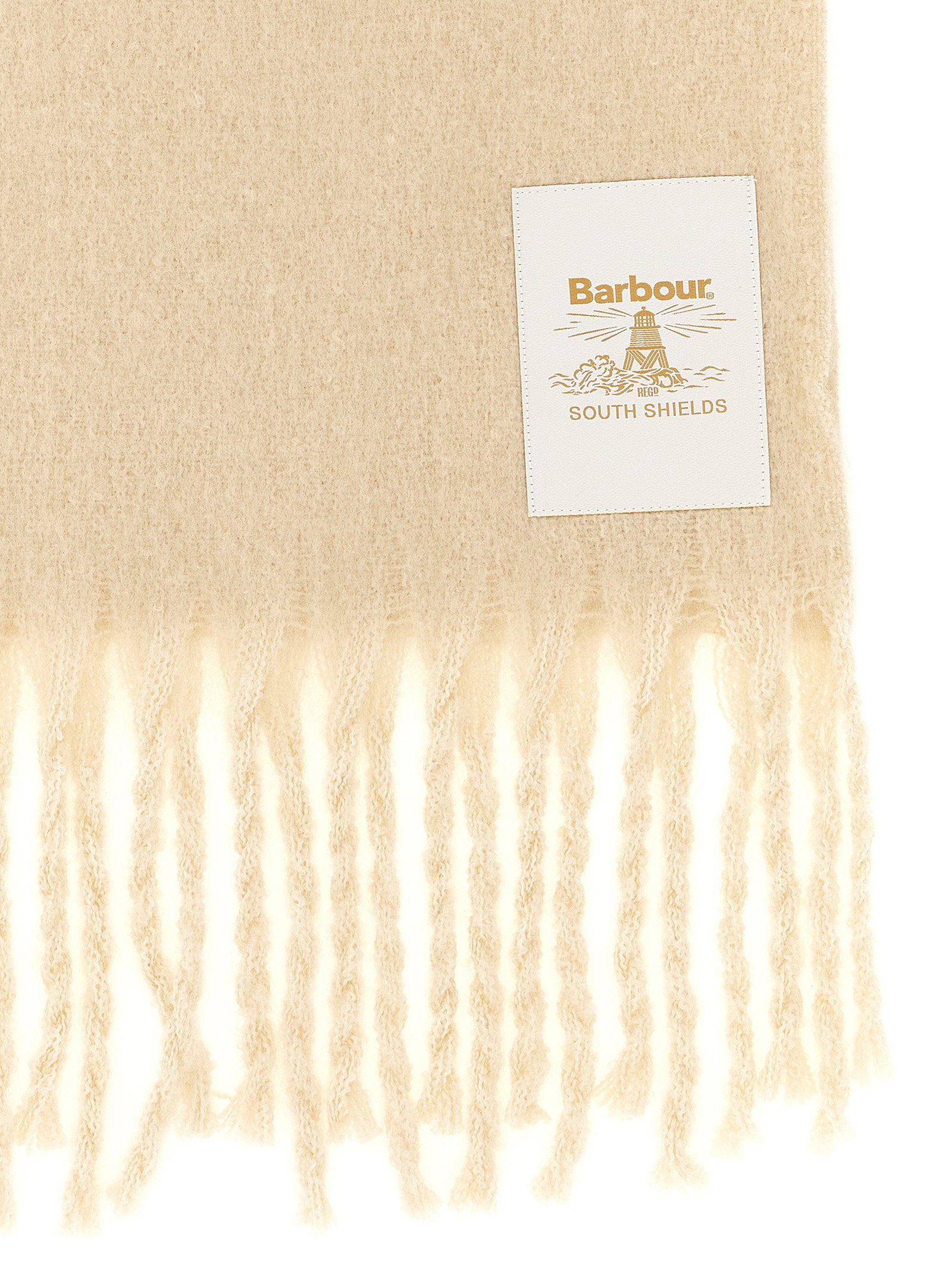 Barbour Scarf — Oat, view 2