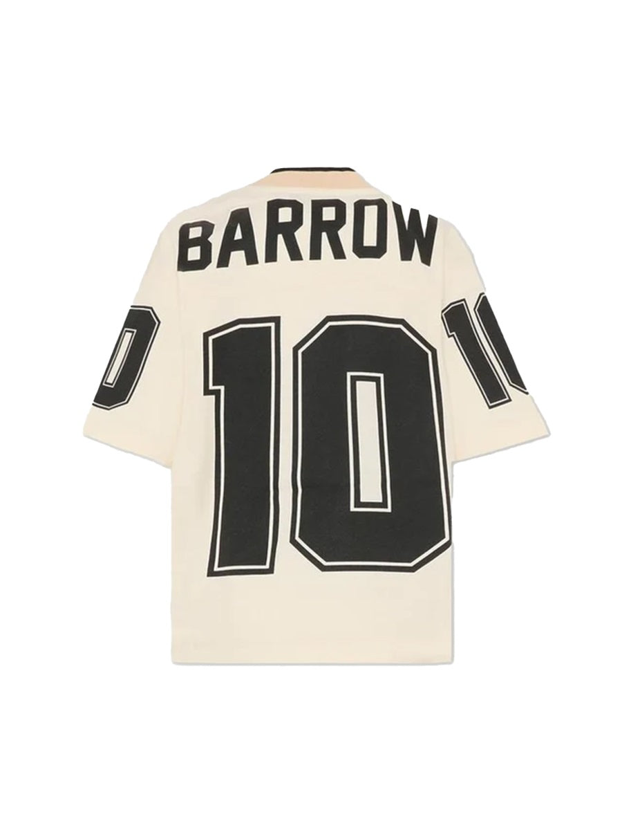 Barrow Cotton T-Shirt — Beige, view 2