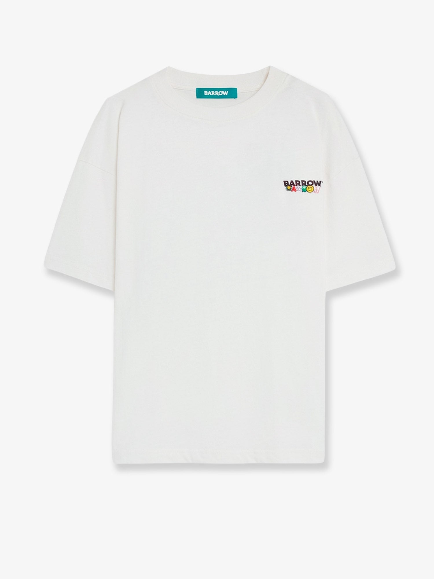 Barrow Logo-Embroidered T-Shirt — White by Barrow